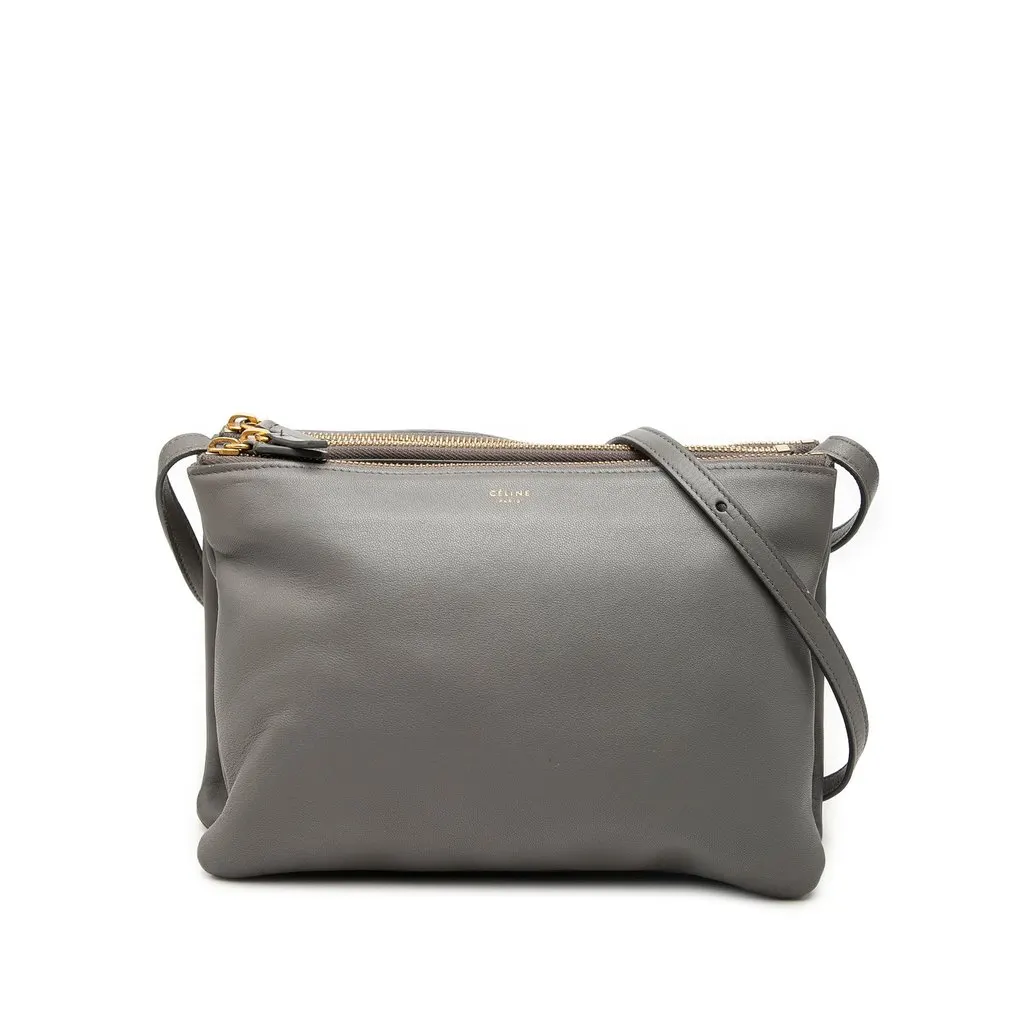Celine Large Lambskin Trio Crossbody MultiColor Leather Very good - Front View