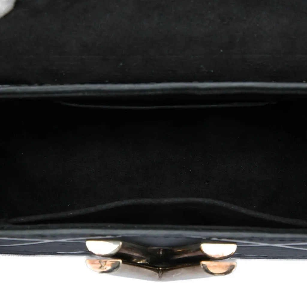 Louis Vuitton Epi Malletage Twist Black Leather Very good - Model View