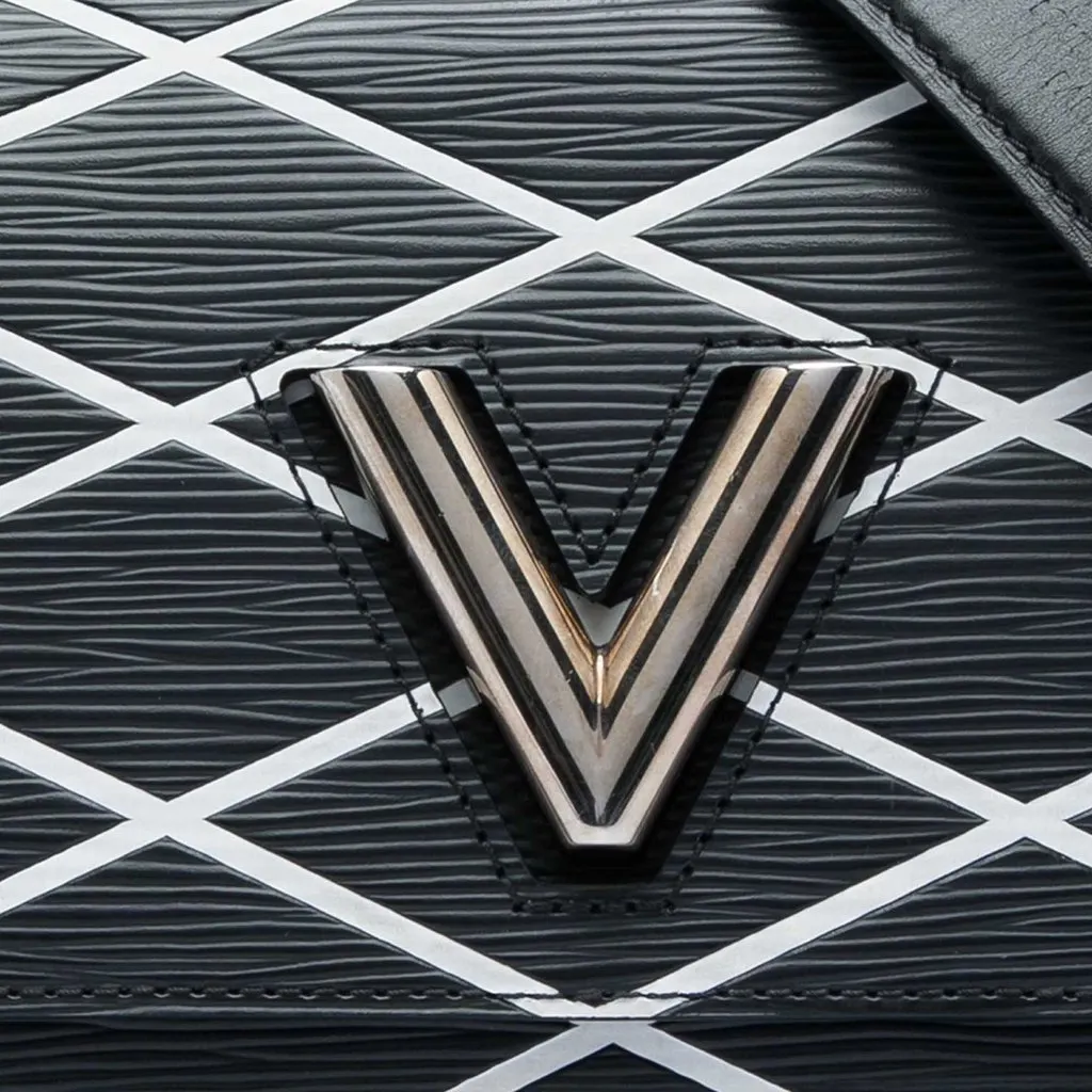 Louis Vuitton Epi Malletage Twist Black Leather Very good - Box View