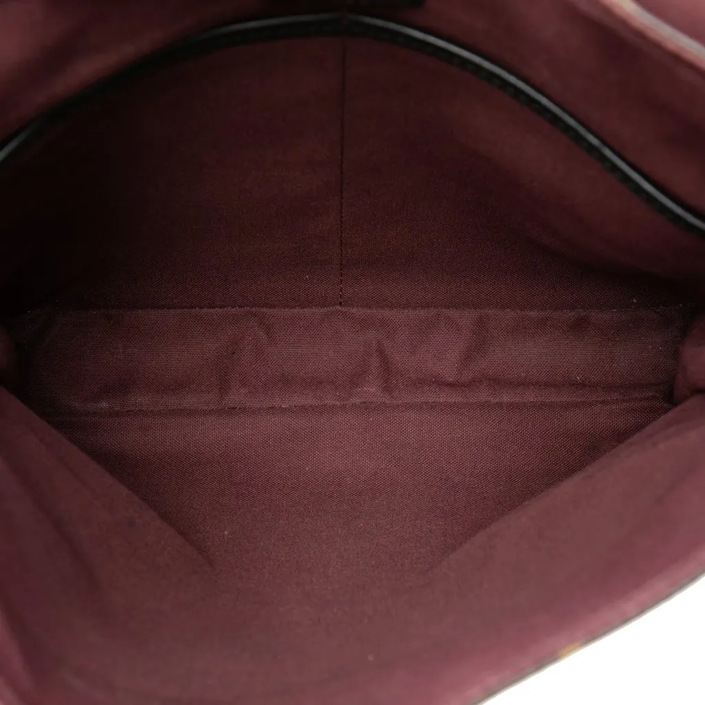 Louis Vuitton Monogram Macassar Bass MM Brown Very good - Model View