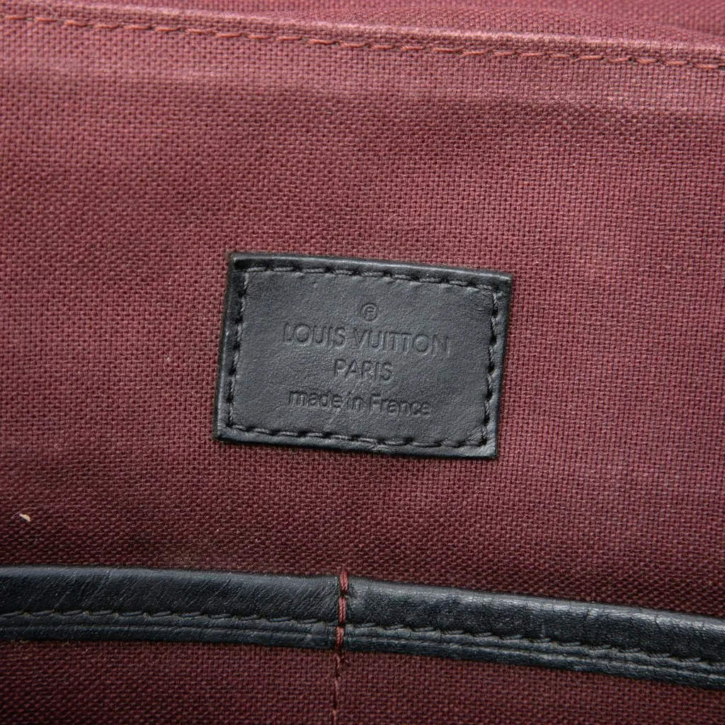 Louis Vuitton Monogram Macassar Bass MM Brown Very good - Box View