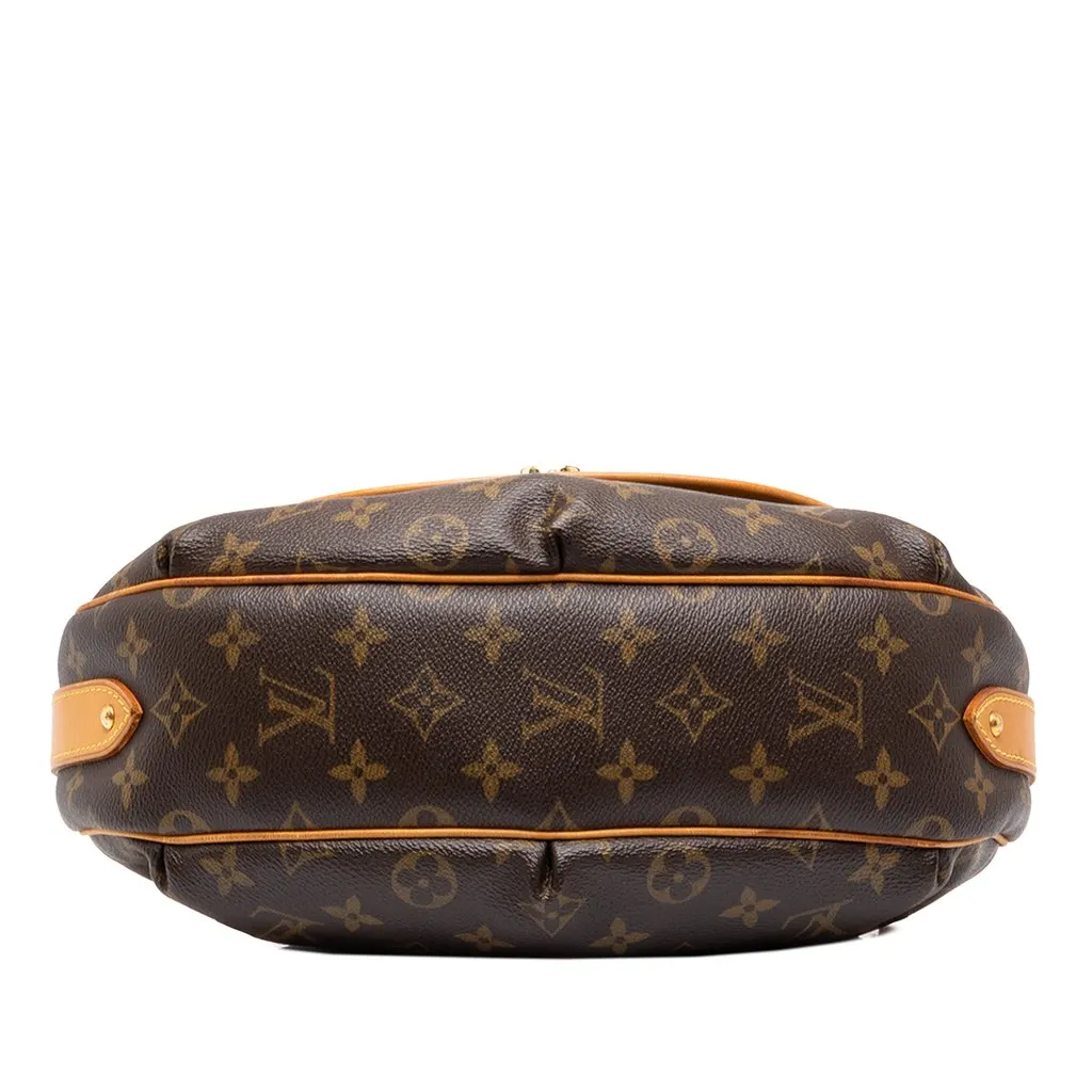Louis Vuitton Monogram Tulum PM Brown Canvas Very good - Inside View