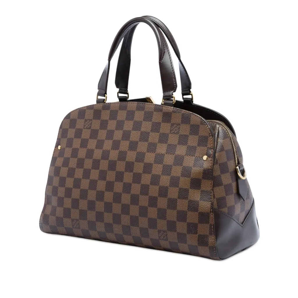 Louis Vuitton Damier Ebene Kensington Bowling Brown Very good - Back View
