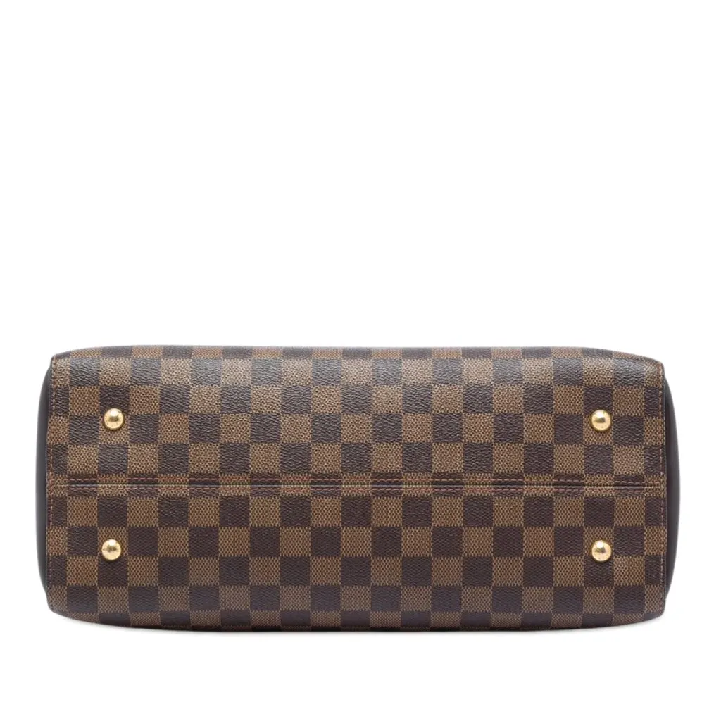 Louis Vuitton Damier Ebene Kensington Bowling Brown Very good - Inside View