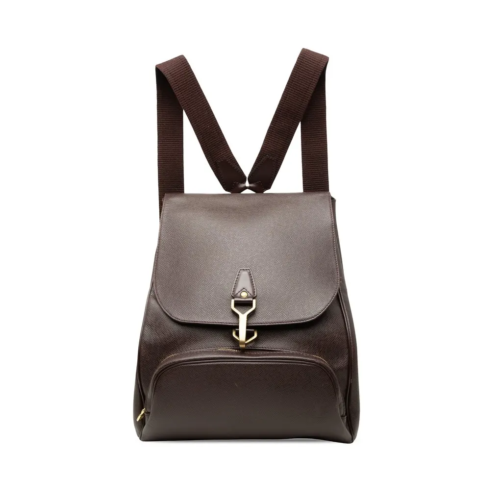 Louis Vuitton Taiga Cassiar Red Leather Very good - Front View