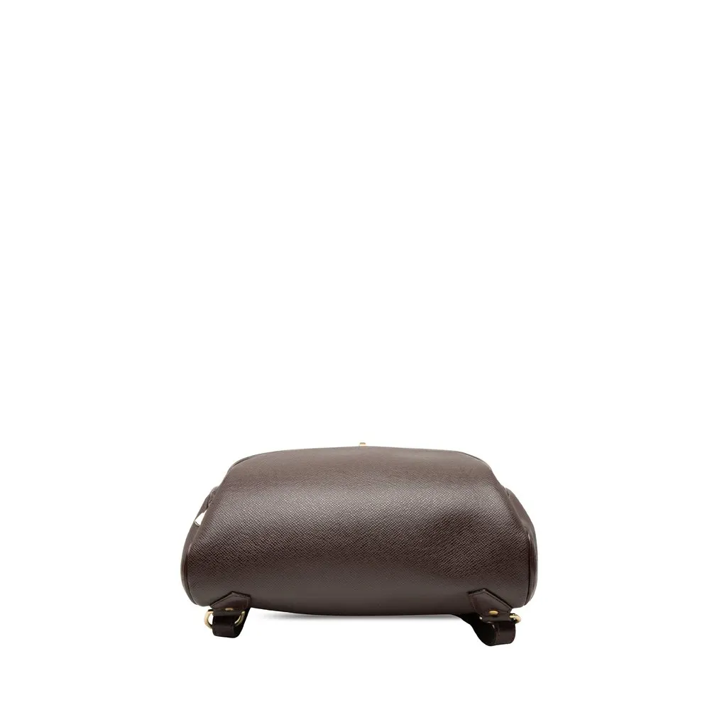 Louis Vuitton Taiga Cassiar Red Leather Very good - Inside View