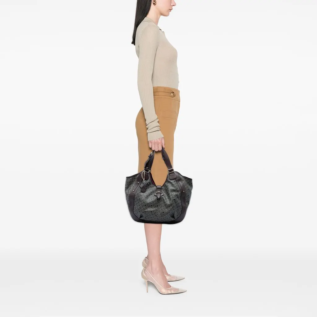 Celine Horse Carriage Coated Canvas Tote MultiColor Canvas Very good - Box View