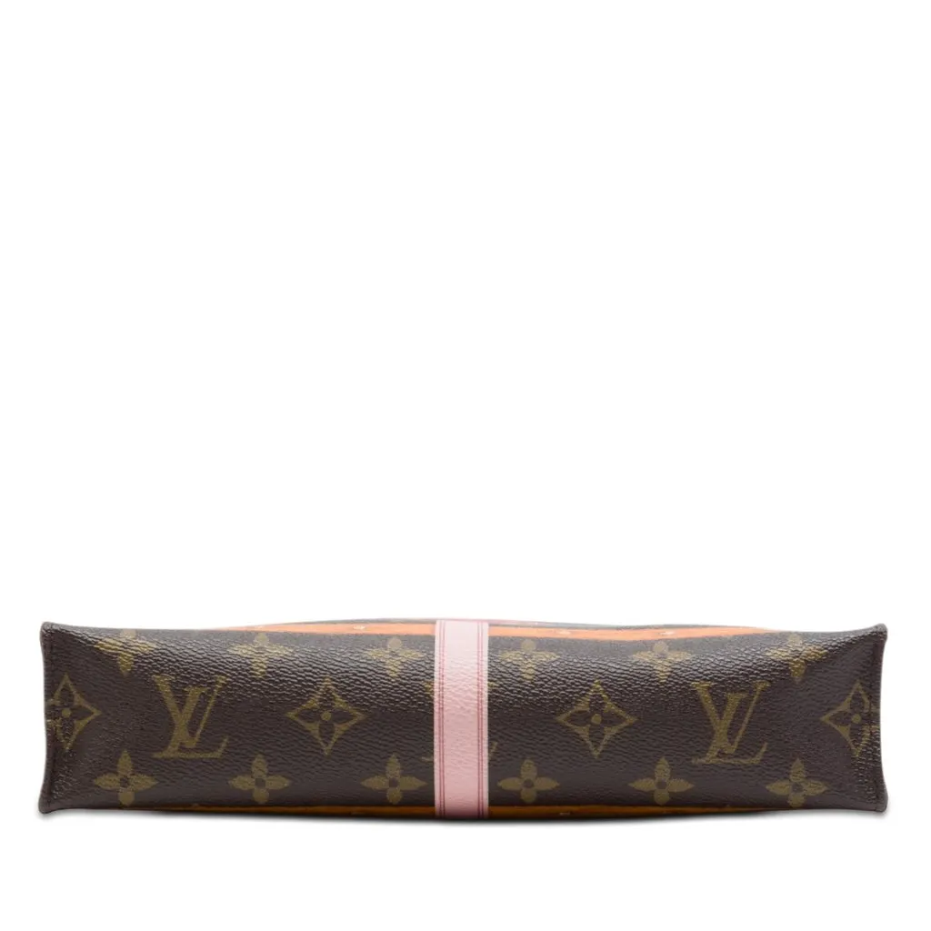 Louis Vuitton Monogram Summer Trunks Toiletry Pouch 26 Brown Very good - Inside View