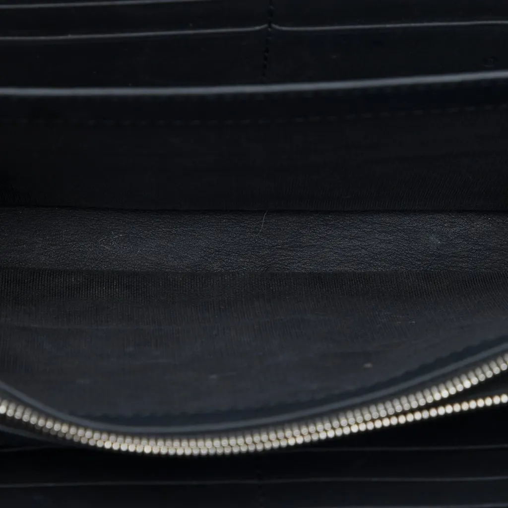 Gucci Suede Dionysus Wallet on Chain Black Leather Very good - Model View