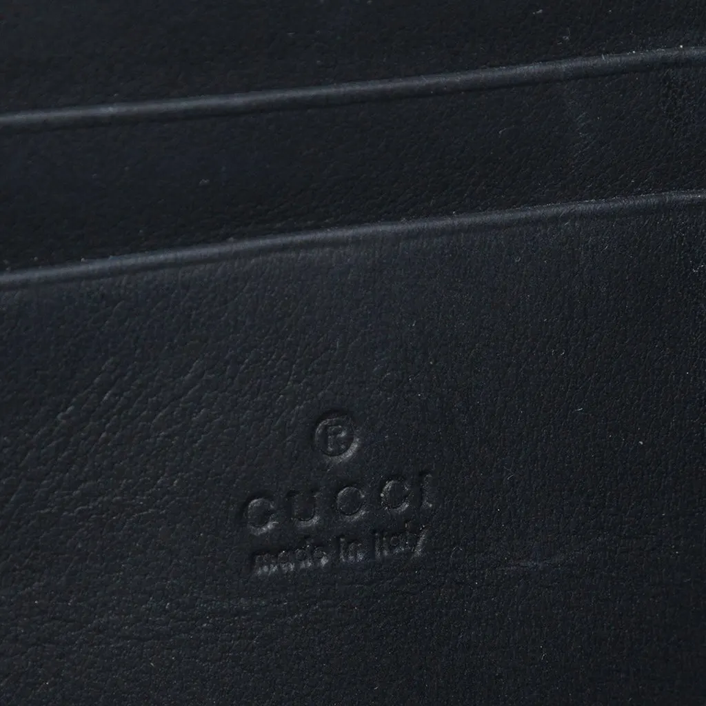 Gucci Suede Dionysus Wallet on Chain Black Leather Very good - Box View