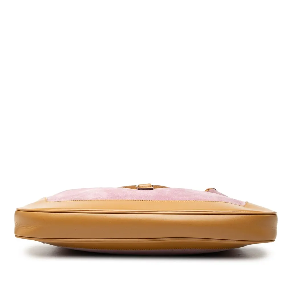 Gucci Suede Jackie Shoulder Bag Pink Suede Very good - Inside View