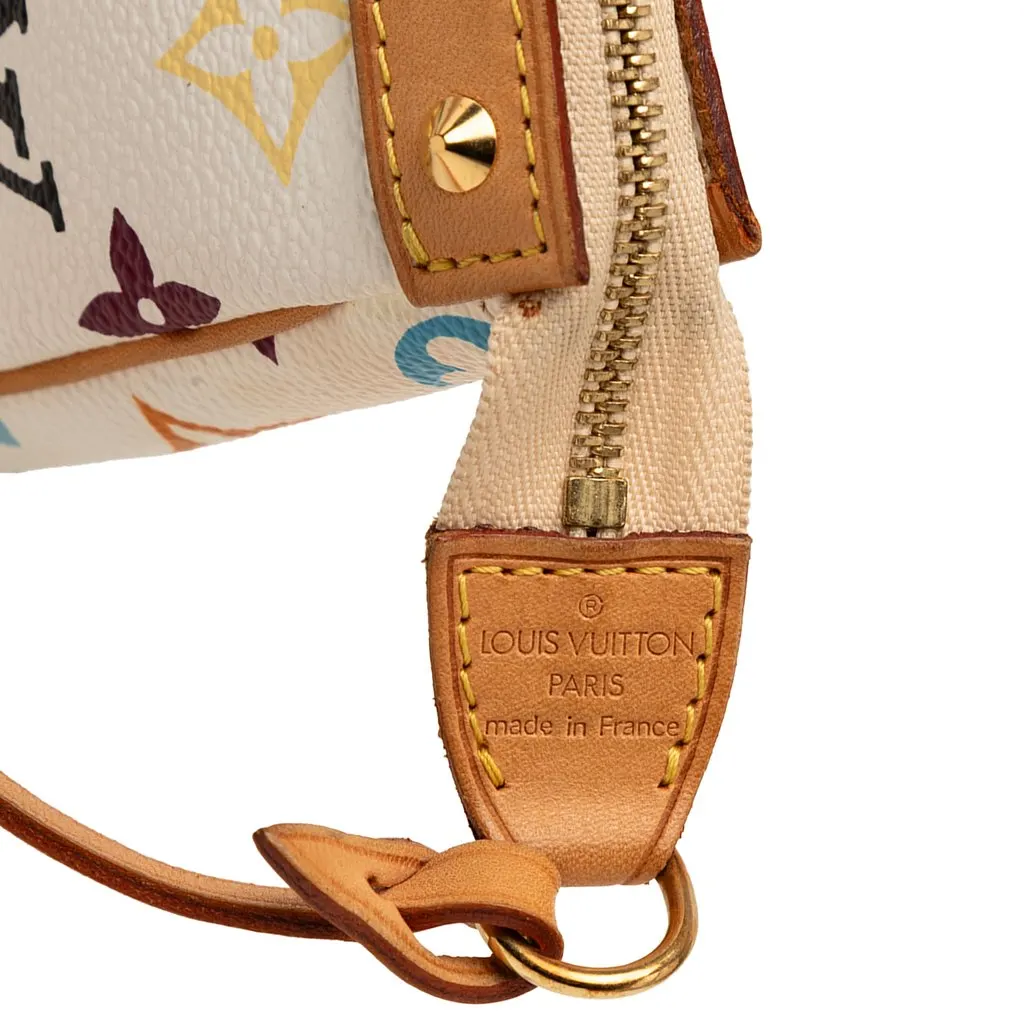 Louis Vuitton Monogram Multicolore Pochette Accessoires White Very good - Box View