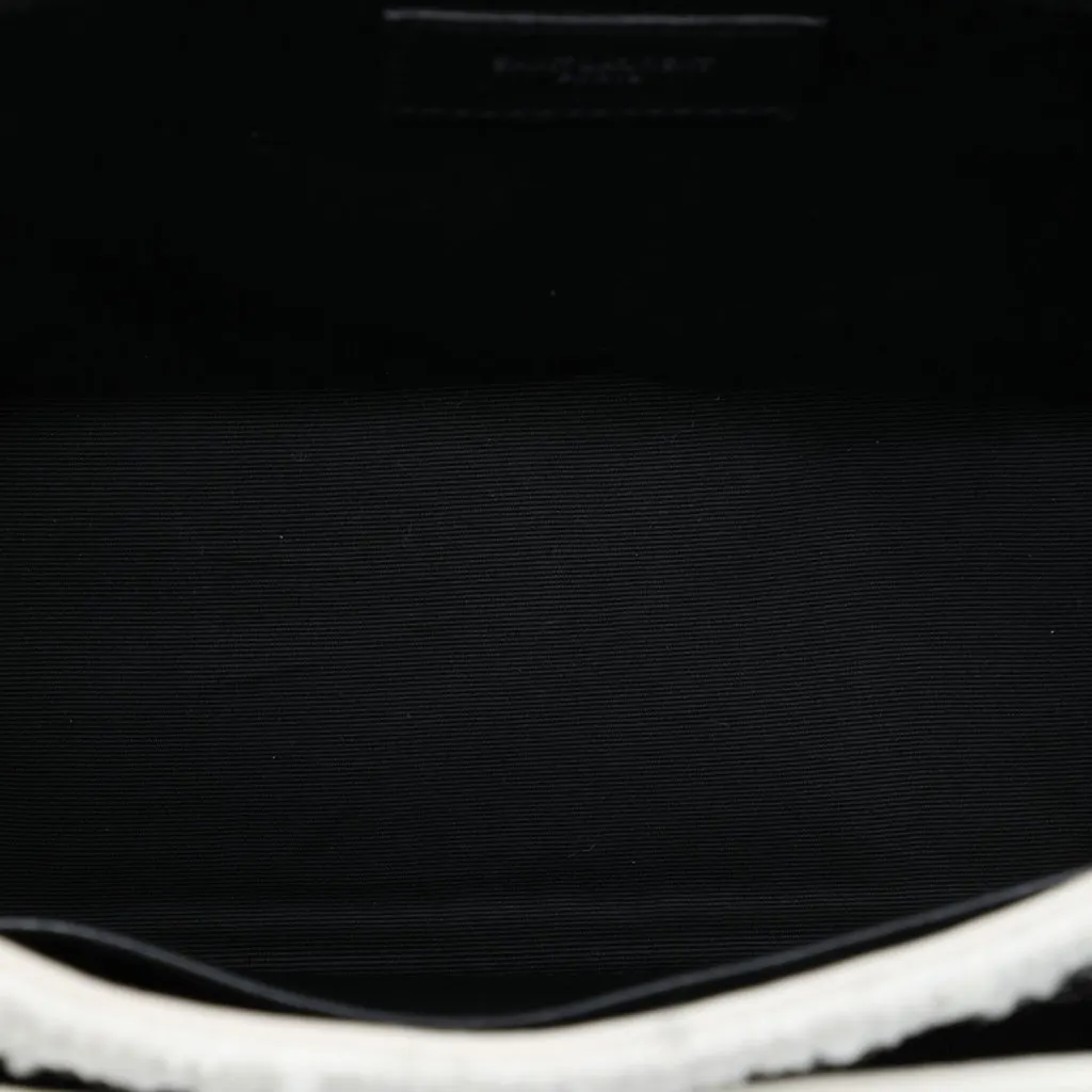 Saint Laurent Medium Tweed Niki White Very good - Model View