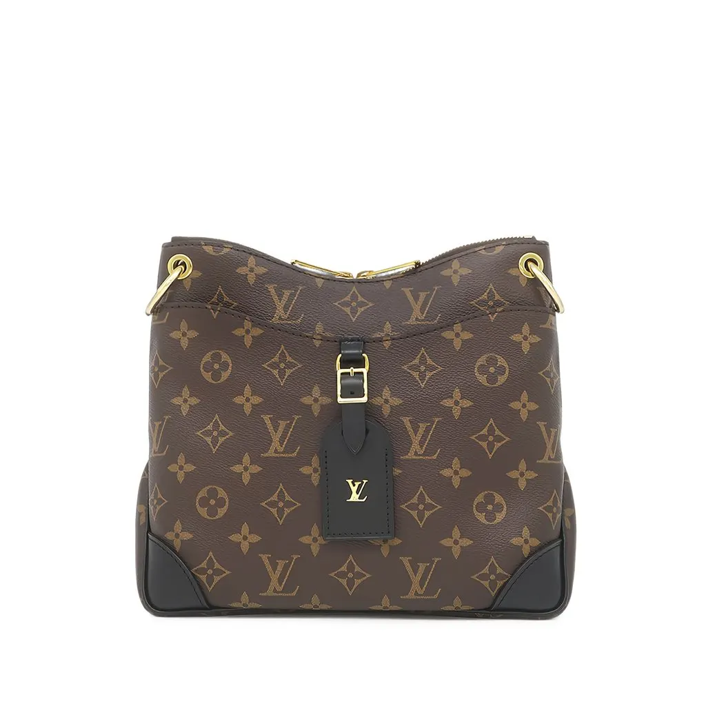 Louis Vuitton Monogram Odeon PM Brown Canvas Very good - Front View