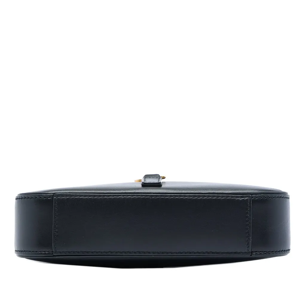Saint Laurent Mini Smooth Calfskin Le 5 a 7 Black Leather Very good - Inside View