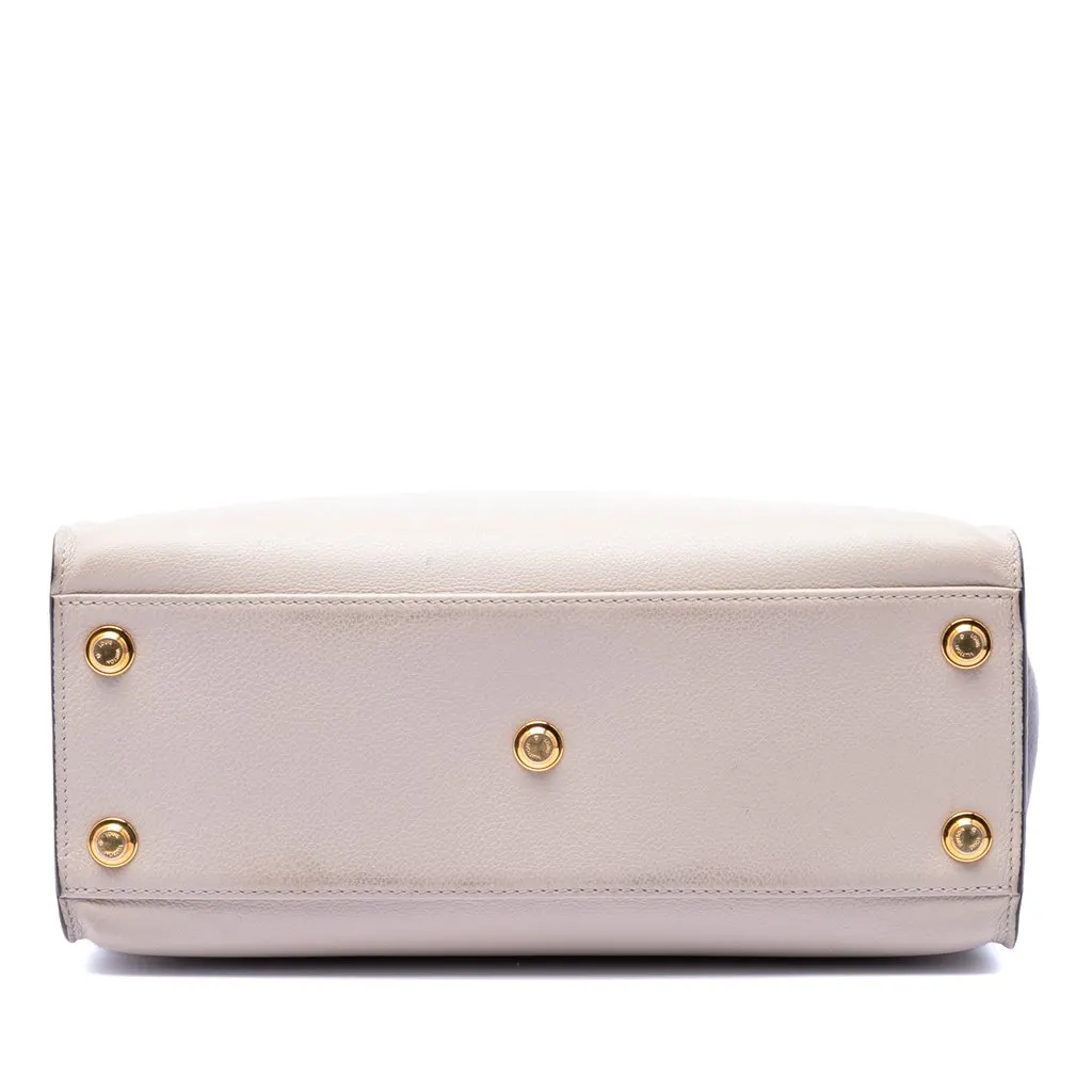 Louis Vuitton Monogram On My Side MM Beige Leather Very good - Inside View