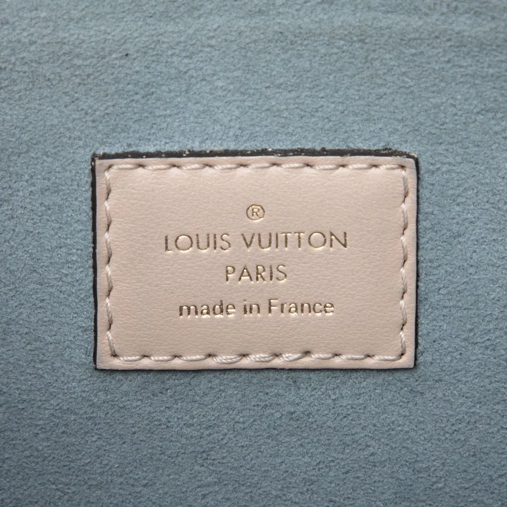 Louis Vuitton Monogram On My Side MM Beige Leather Very good - Box View
