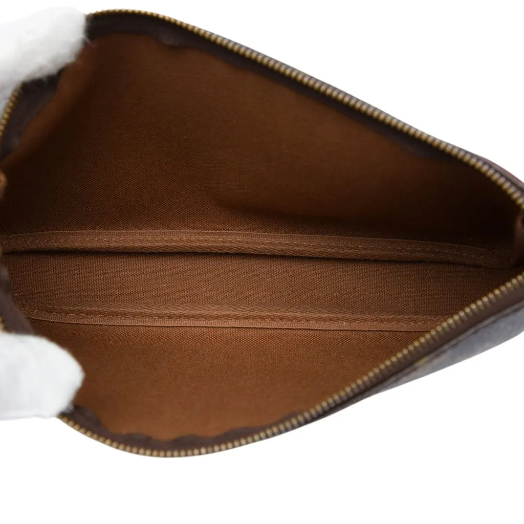 Louis Vuitton Monogram Pochette Accessoires Brown Canvas Very good - Model View