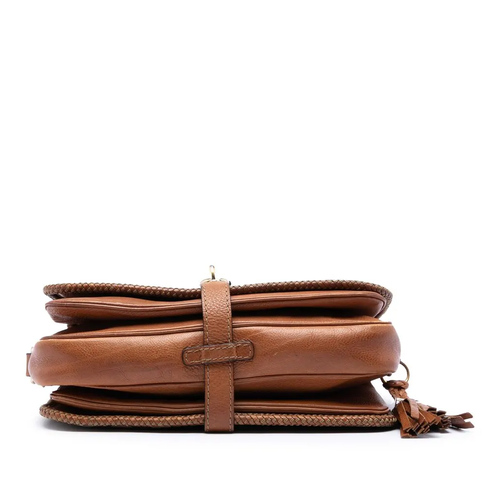 Gucci GG Canvas Marrakech Crossbody Beige Very good - Inside View
