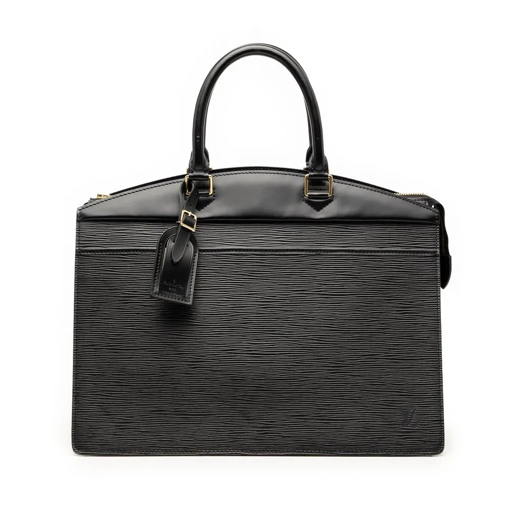 Louis Vuitton Epi Riviera Black Leather Very good - Front View