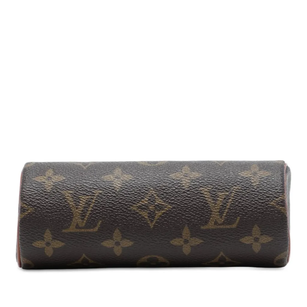 Louis Vuitton Monogram Papillon Pochette Brown Canvas Very good - Inside View