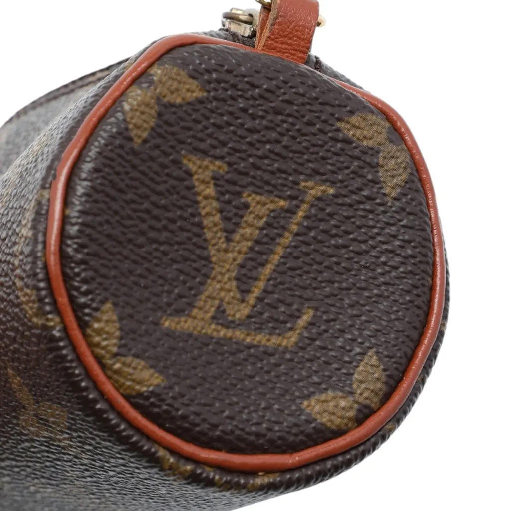 Louis Vuitton Monogram Papillon Pochette Brown Canvas Very good - Box View