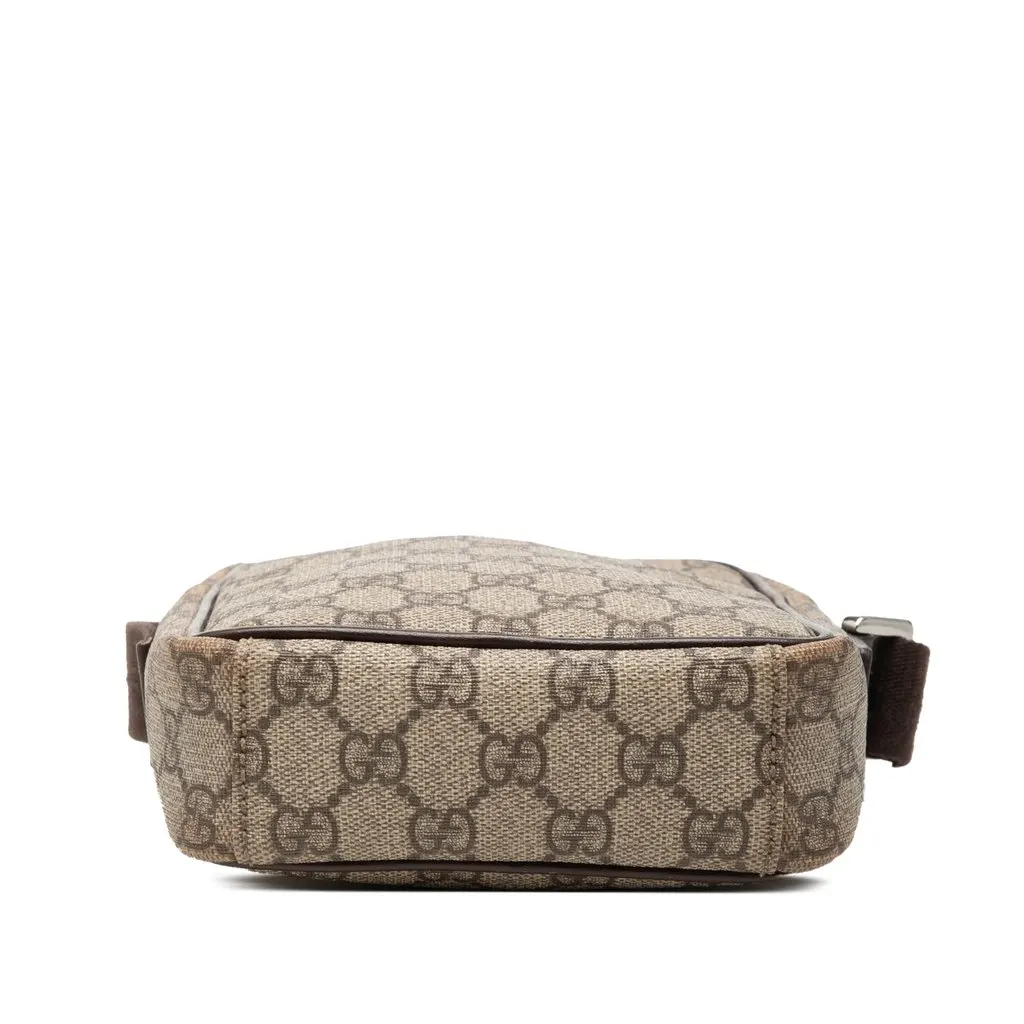 Gucci GG Supreme Crossbody Beige Canvas Good - Inside View