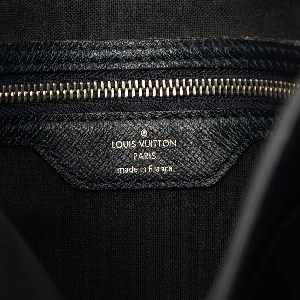 Louis Vuitton Taiga Roman MM Blue Leather Very good - Box View