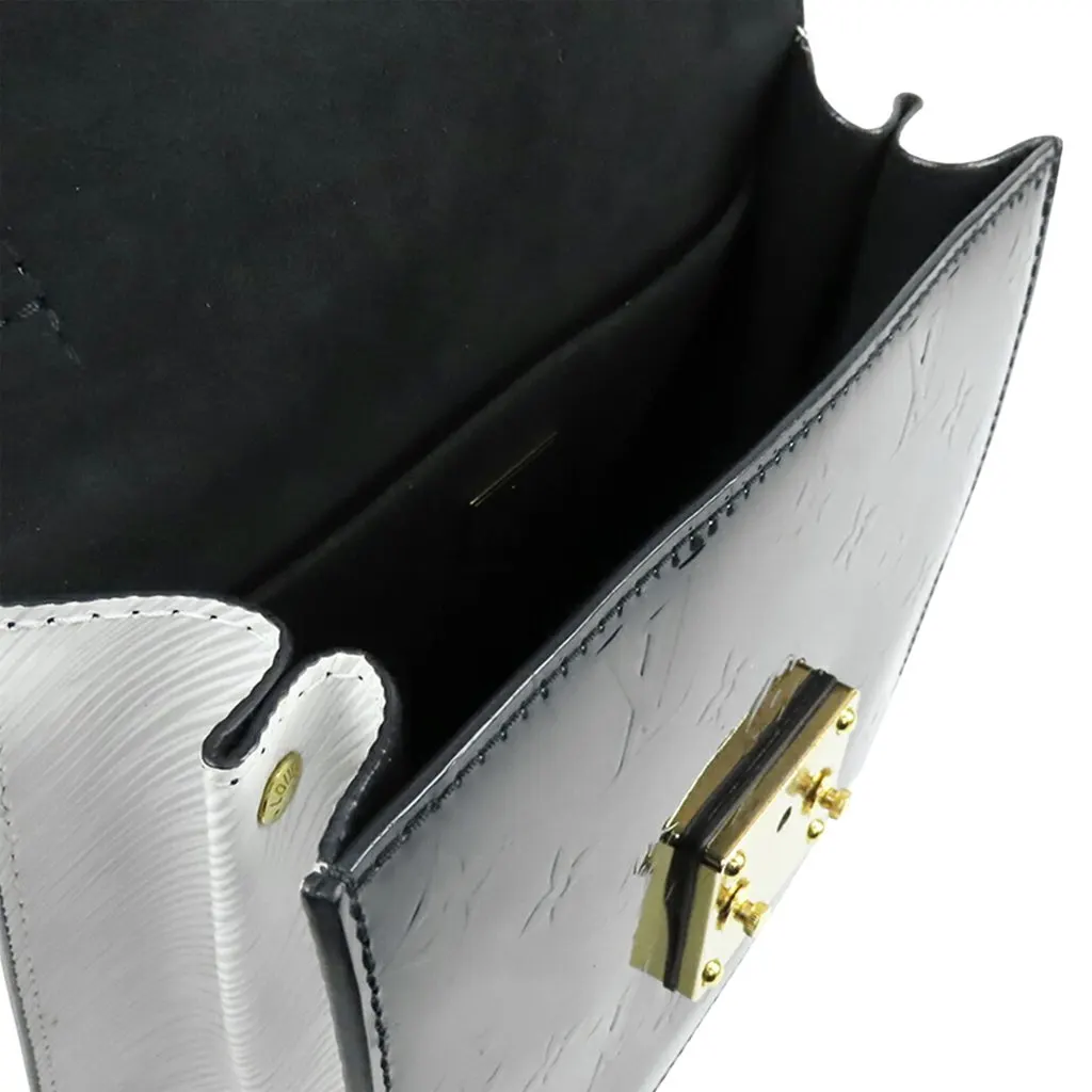 Louis Vuitton Monogram Vernis Spring Street Black Leather Very good - Model View