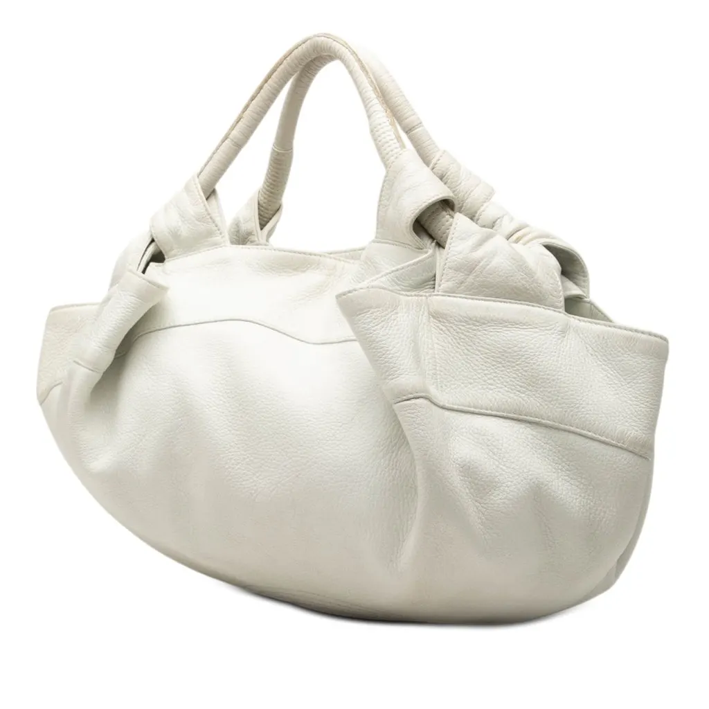 LOEWE Nappa Aire White Leather Very good - Back View