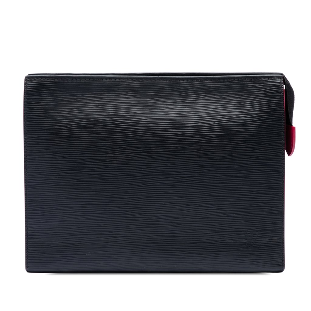 Louis Vuitton Epi Toiletry Pouch 26 Black | Libas Collective