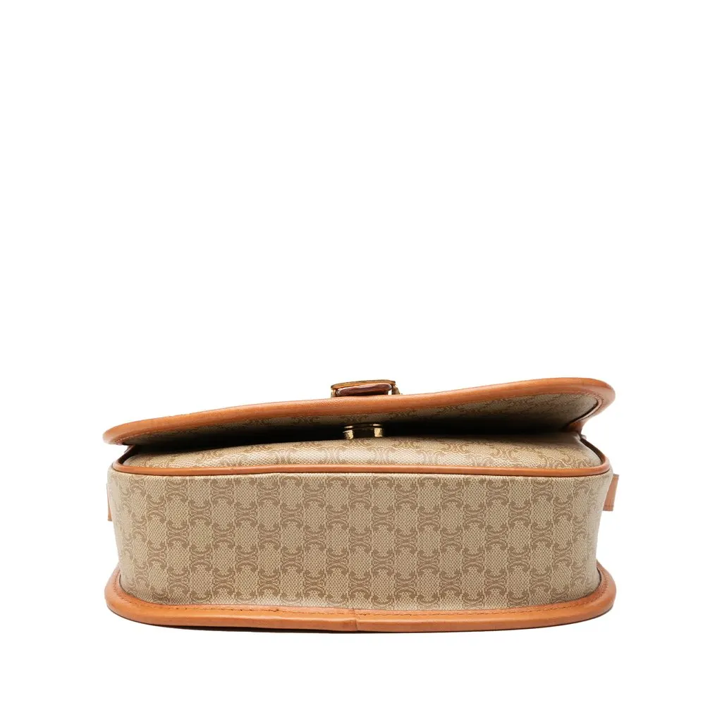 Celine Macadam Coated Canvas Crossbody Beige Canvas Very good - Inside View