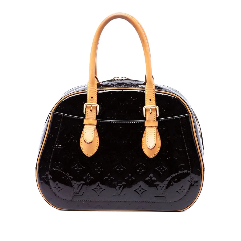 Louis Vuitton Monogram Vernis Summit Drive Purple Leather Very good - Front View