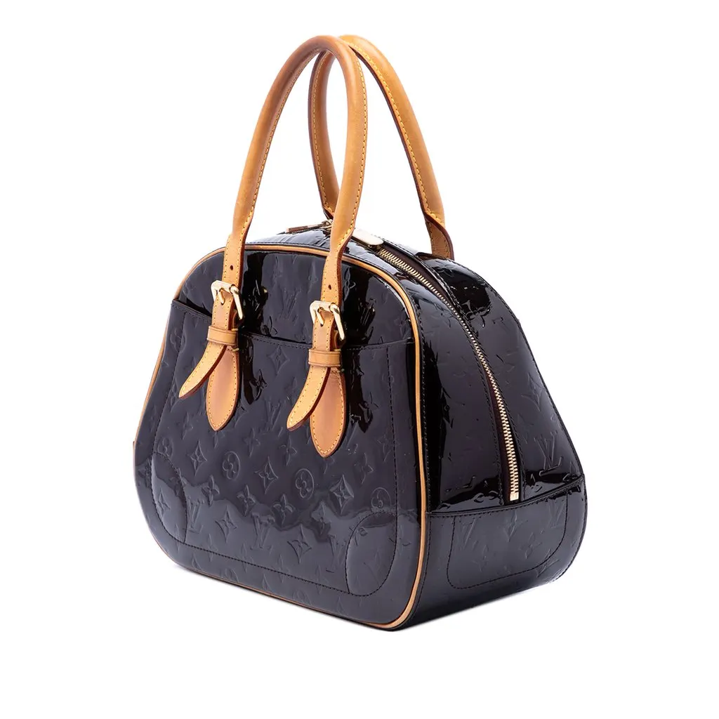 Louis Vuitton Monogram Vernis Summit Drive Purple Leather Very good - Back View