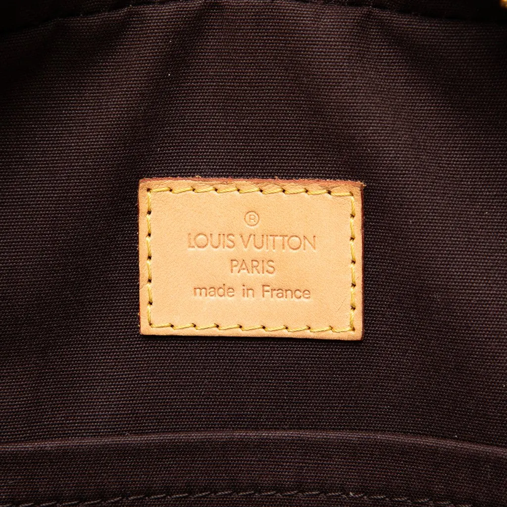 Louis Vuitton Monogram Vernis Summit Drive Purple Leather Very good - Box View