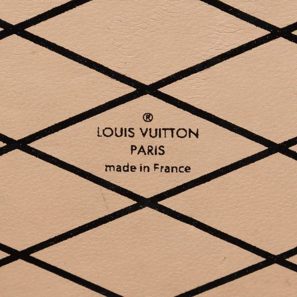 Louis Vuitton Epi Petit Malle Red Leather Very good - Box View