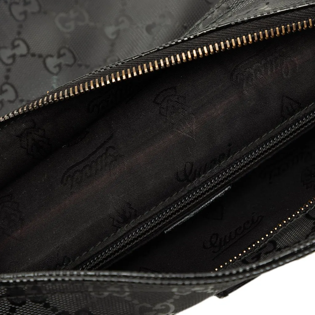 Gucci GG Imprime Crossbody Black Canvas Good - Box View