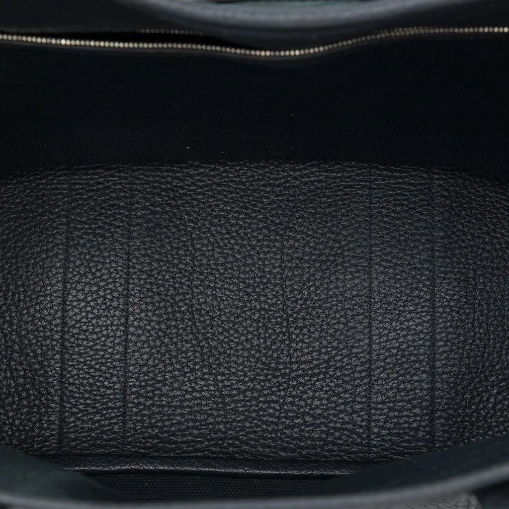 Hermès Toile and Negonda Ceinture MM Black Very good - Model View