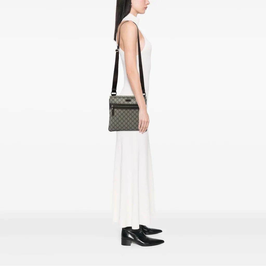 Gucci GG Supreme Crossbody Beige Canvas Very good - Box View