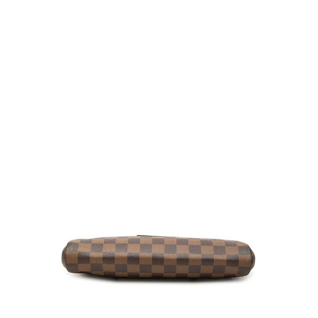 Louis Vuitton Damier Ebene Eva Brown Canvas Good - Inside View