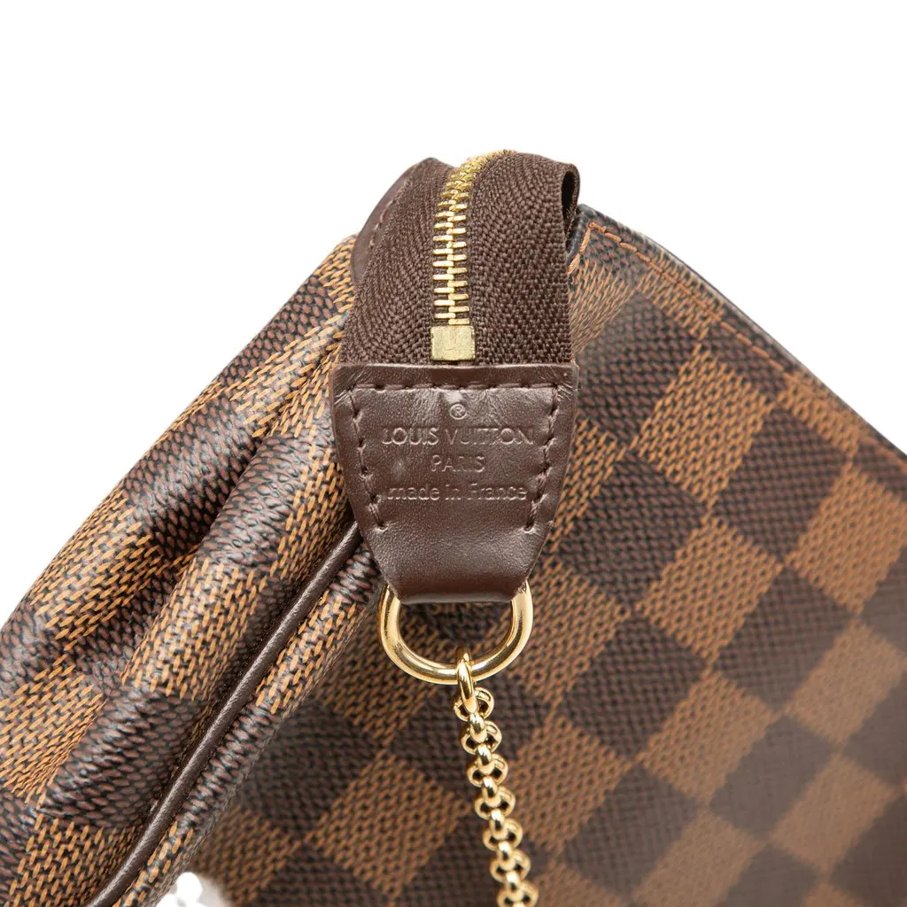 Louis Vuitton Damier Ebene Eva Brown Canvas Good - Box View