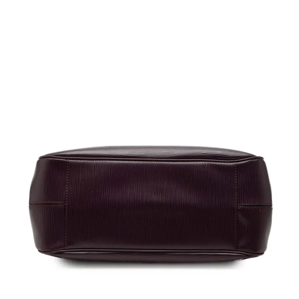 Louis Vuitton Epi Passy PM Purple Leather Very good - Inside View
