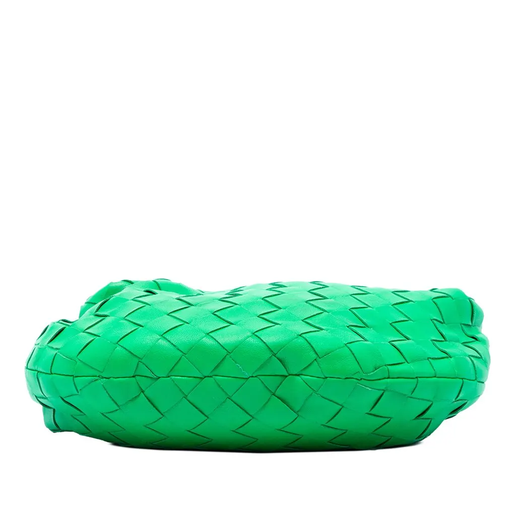 Bottega Veneta Mini Nappa Intrecciato Jodie Green Leather Very good - Inside View
