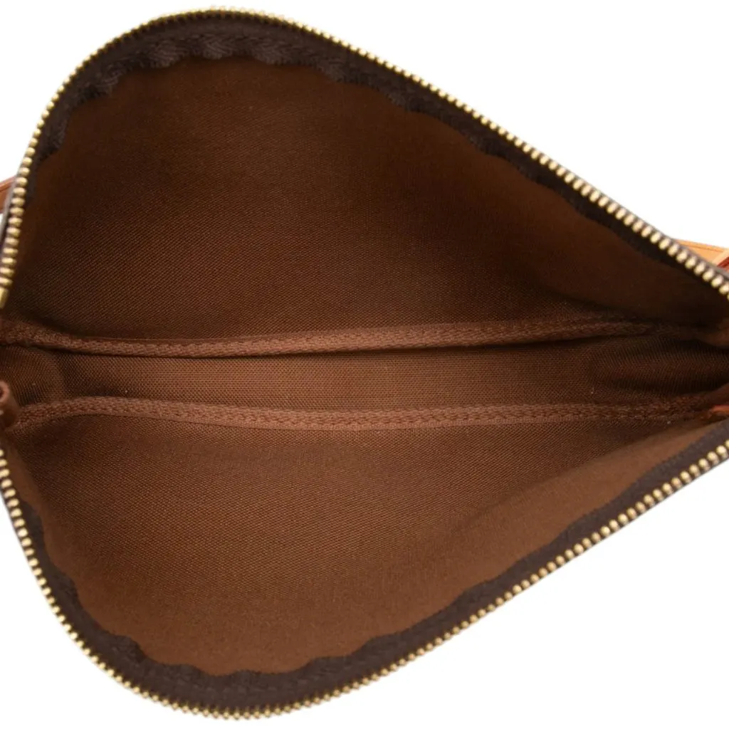 Louis Vuitton Monogram Pochette Accessoires Brown Very good - Model View