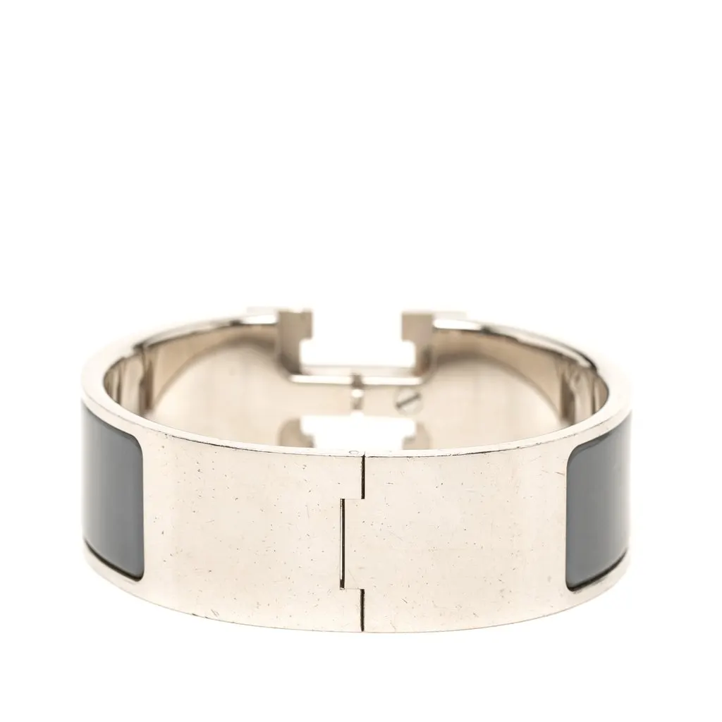 Hermès Wide Enamel Clic Clac H Bracelet PM MultiColor Very good - Inside View
