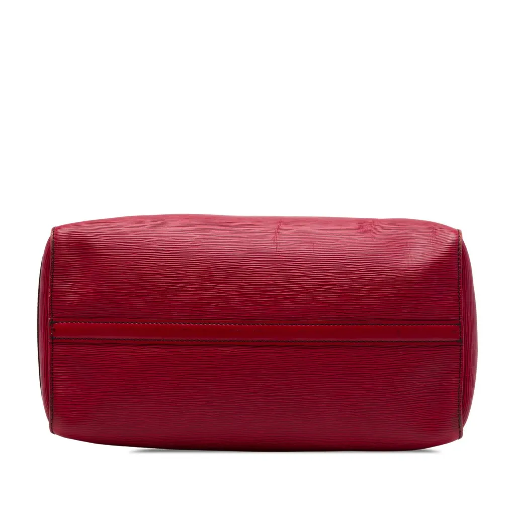 Louis Vuitton Epi Speedy 35 Red Leather Very good - Inside View