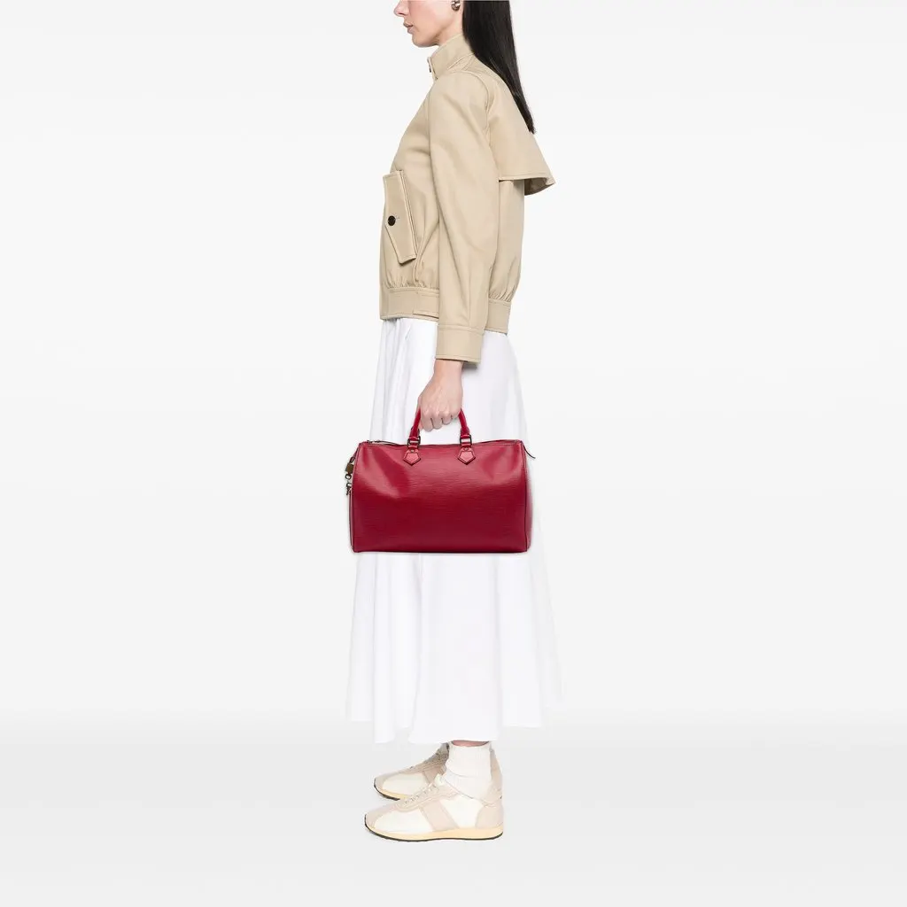 Louis Vuitton Epi Speedy 35 Red X-Large | Libas Collective