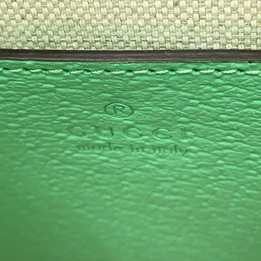 Gucci Mini Jumbo GG Canvas Interlocking G Satchel Beige Very good - Box View