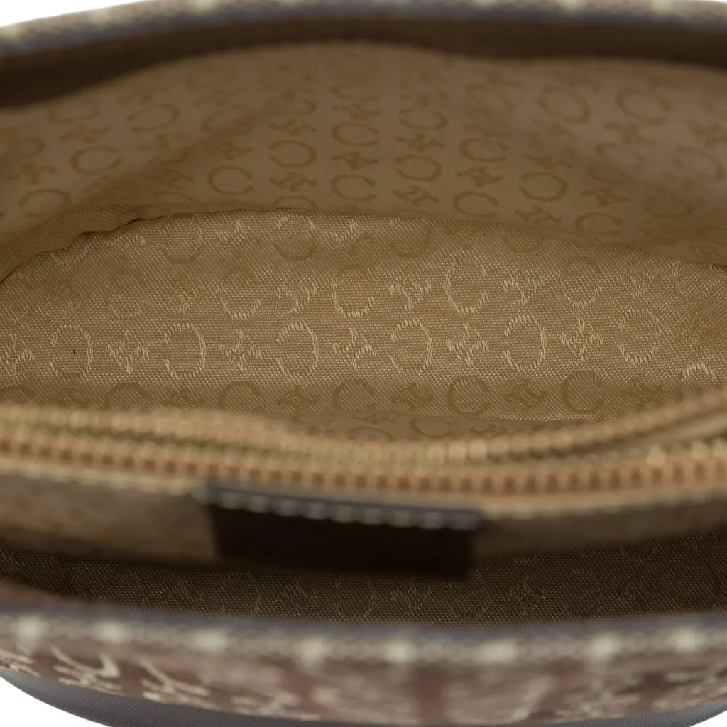 Celine C Macadam Canvas Bucket Bag MultiColor Canvas Good - Model View