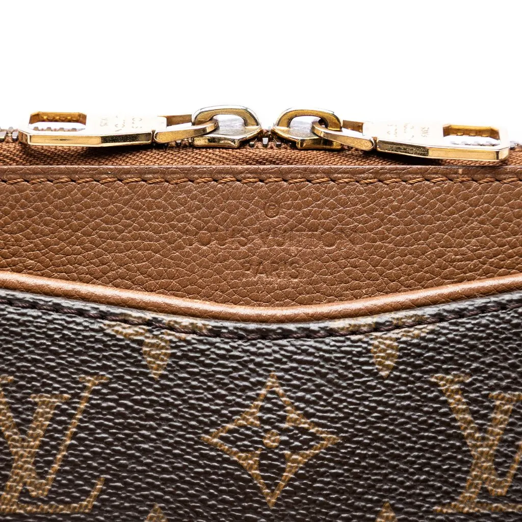 Louis Vuitton Monogram Pallas MM Brown Very good - Box View